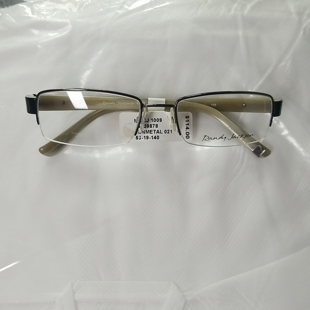 Randy Jackson mf rj  1009 Eyeglass Frames 53-19-140 - Picture 2 of 16
